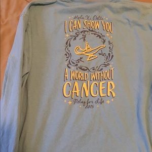 Alpha Xi Delta Relay for Life long sleeve